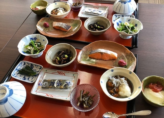 21：00までチェックイン可・・・【山の朝食付プラン】（夕食無し）